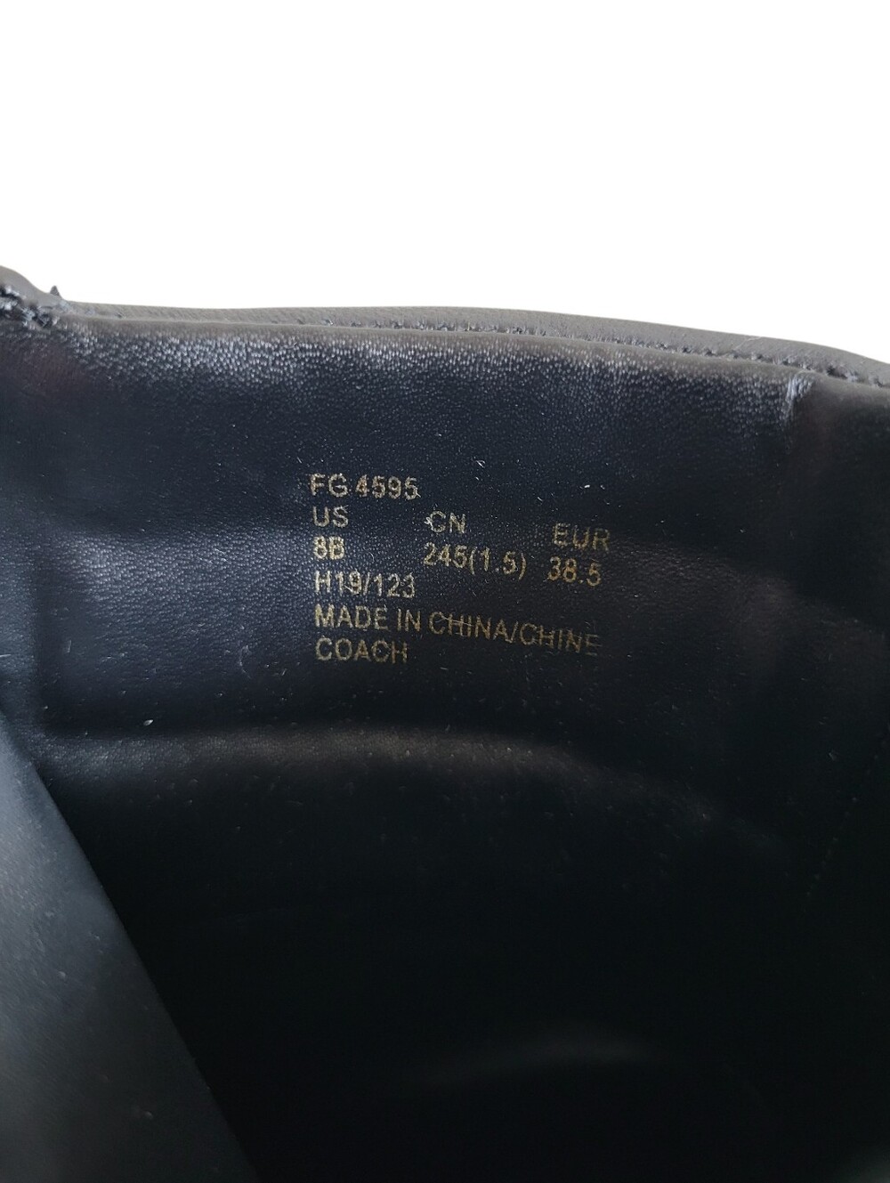 Coach Leather Jenna Boots - Picture 10 of 10
